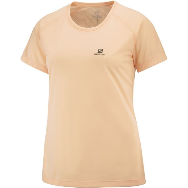 SportBuck GmbH Salomon Rebel Tee T-Shirt Damen Apricot | SPORTBUCK.COM