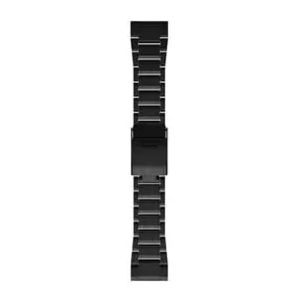 QuickFit-Armband 26mm Titan Carbongrau DLC