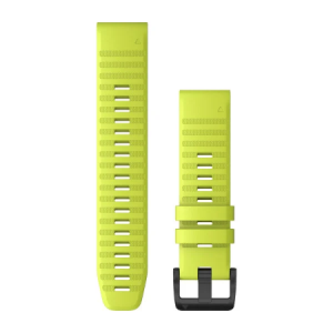 QuickFit-Armband 22mm Silikon-Leuchtgelb