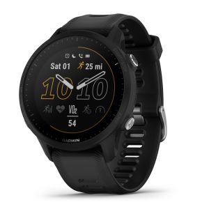 Forerunner 955 GPS-Smartwatch Laufuhr Schwarz mit Silikon Wechselarmband 22 mm