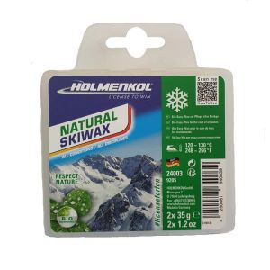 Natural Skiwax Heißwachs 2x 35 g