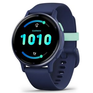 Vivoactive 5 GPS-Smartwatch Kapitänsblau/Blau mit Schnellwechsel-Silikon-Armband
