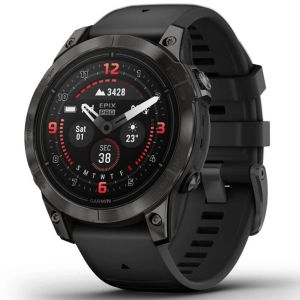 Epix Pro 51mm (Gen 2) Sapphire Edition GPS-Smartwatch schwarz/carbongrau