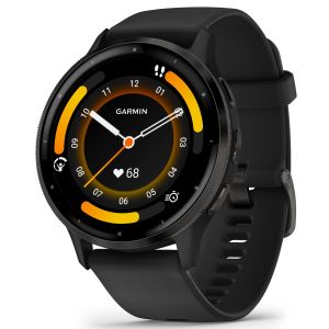  Venu 3 GPS-Smartwatch Sportuhr Schwarz/Schiefergrau mit Schnellwechsel-Silikon-Armband